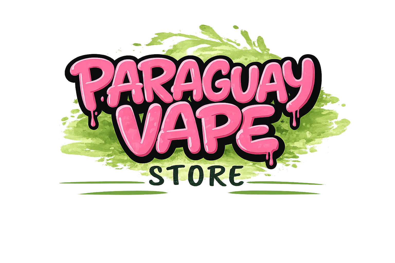 logo colorido para loja de vapores